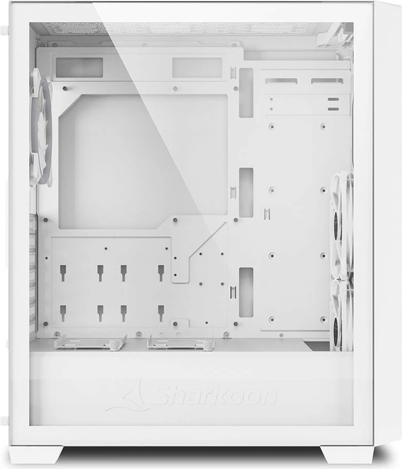 Midi ohišje Sharkoon VS8 RGB, belo