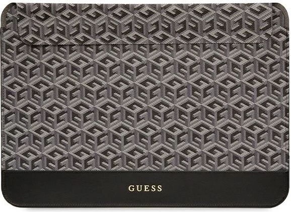 Ovitek za prenosnik Guess GCube Stripe 14", črnen