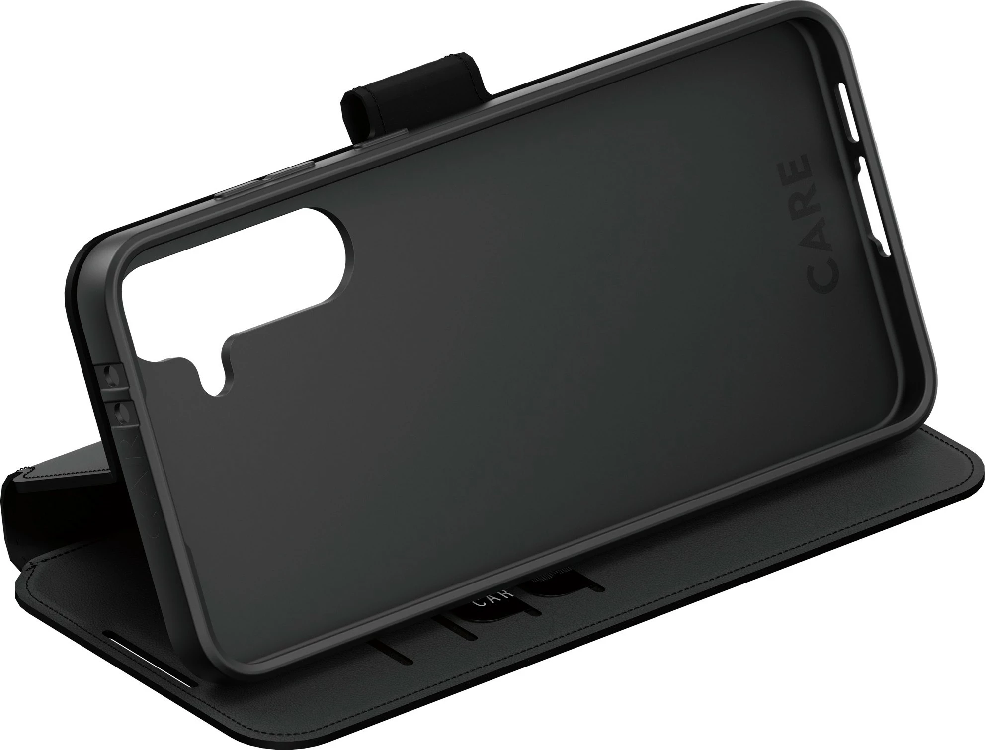Zaščitni ovitek PanzerGlass CARE Feature Wallet Case za Samsung A35 5G, črn