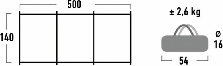 Paravan za plažo in vrt High Peak Mistral 10015