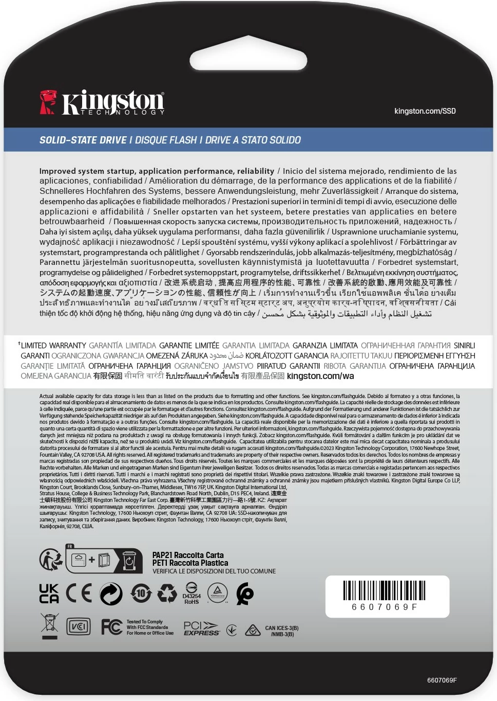 SSD 480 GB Kingston DC2000B PCIe 4.0 M.2