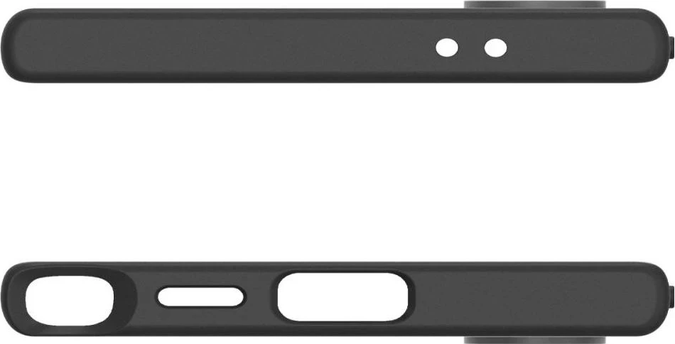 Zaščitni ovitek Spigen Liquid Air za Samsung Galaxy S24 Ultra, črn