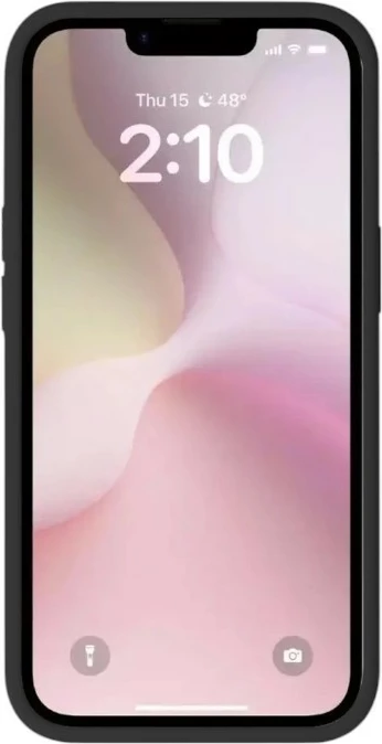 Ovitek za telefon Color Cover Magnetic CRONG za iPhone 16e, MagSafe, črn