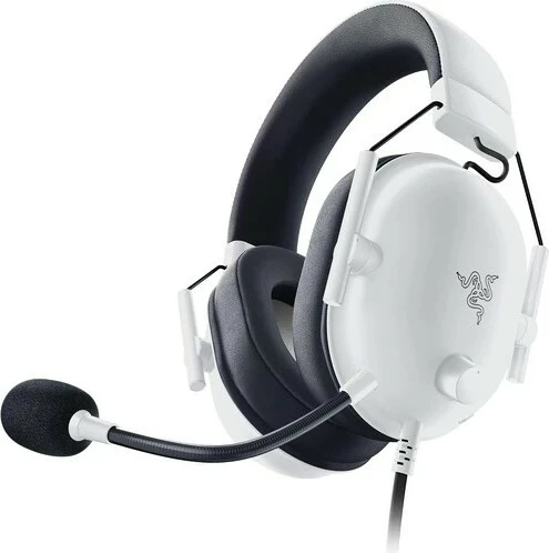 Slušalke z mikrofonom, 3,5 mm, za PlayStation — Razer BlackShark V2 X, bele