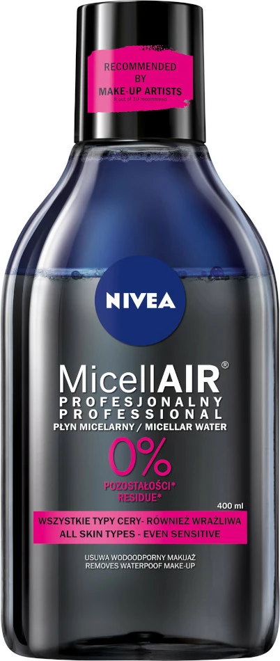 Micelarna voda za ženske Nivea MicellAir Skin Breathe professional, 400 ml