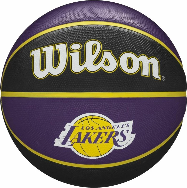 Top za košarko, Wilson NBA Team Los Angeles Lakers WTB1300XBLAL, črn in vijoličen