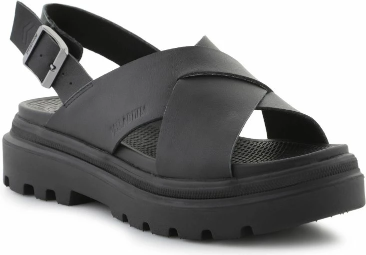 Sandali udobni, črni - Palladium Pallacruise Crossed