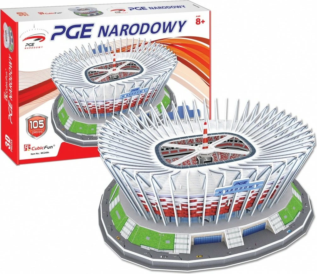 3D sestavljanka stadion PGE Narodowy, 105 kosov