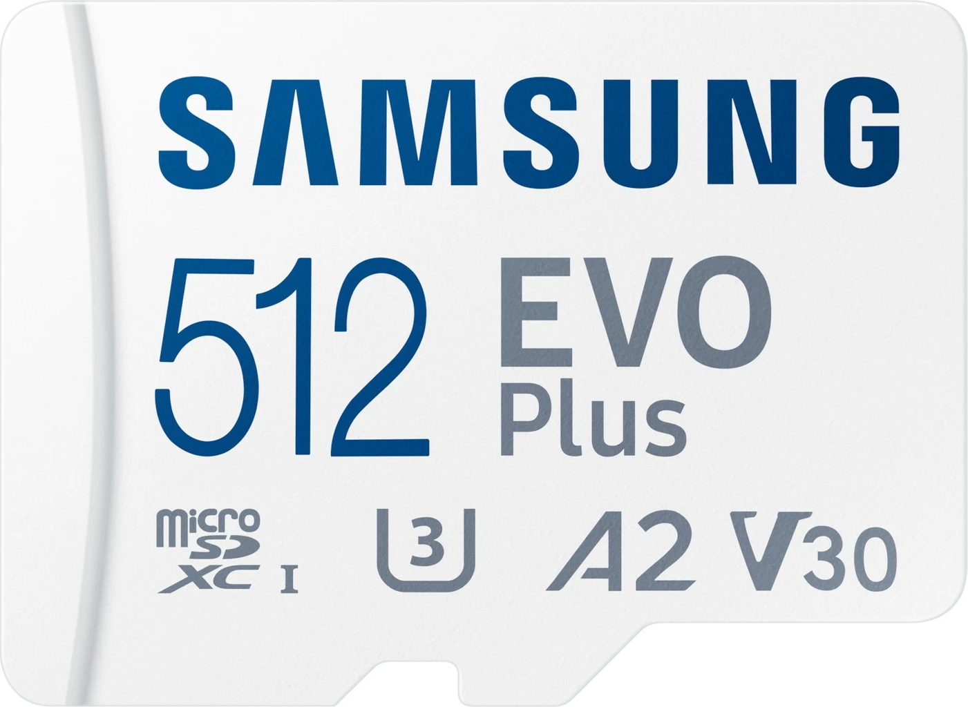 MicroSDXC kartica 512 GB, UHS-I, 160 MB/s, Class 3 (U3), V30, Samsung MB-MC512S, bela