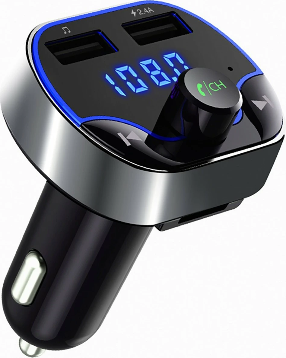 FM oddajnik s Bluetooth, MP3, USB, črn/moder Sencor SWM 4545