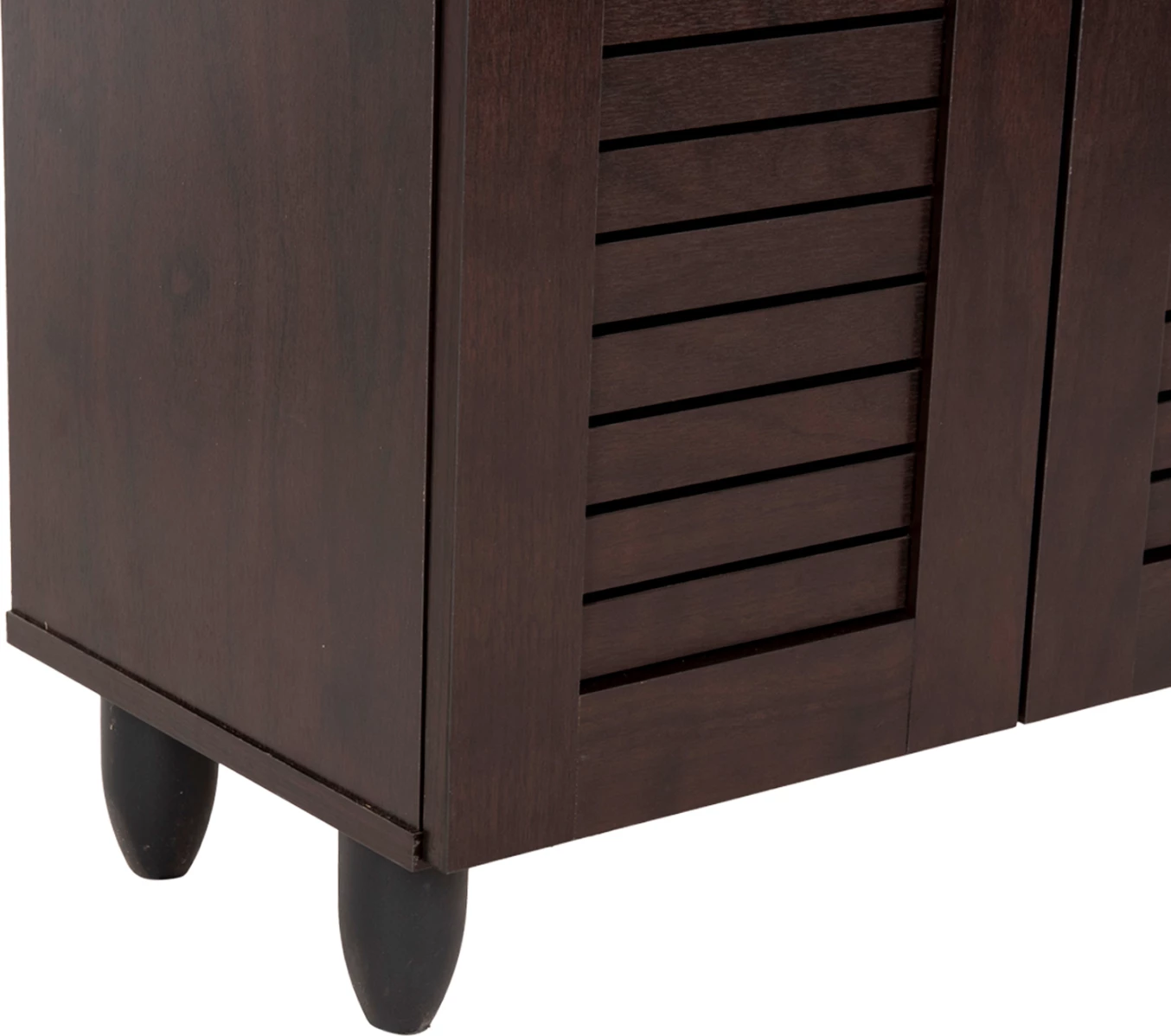 Omara za čevlje PROLLY FH9608.01 melamin v barvi wenge - 2 vrata - 4 police 60x34x88H cm