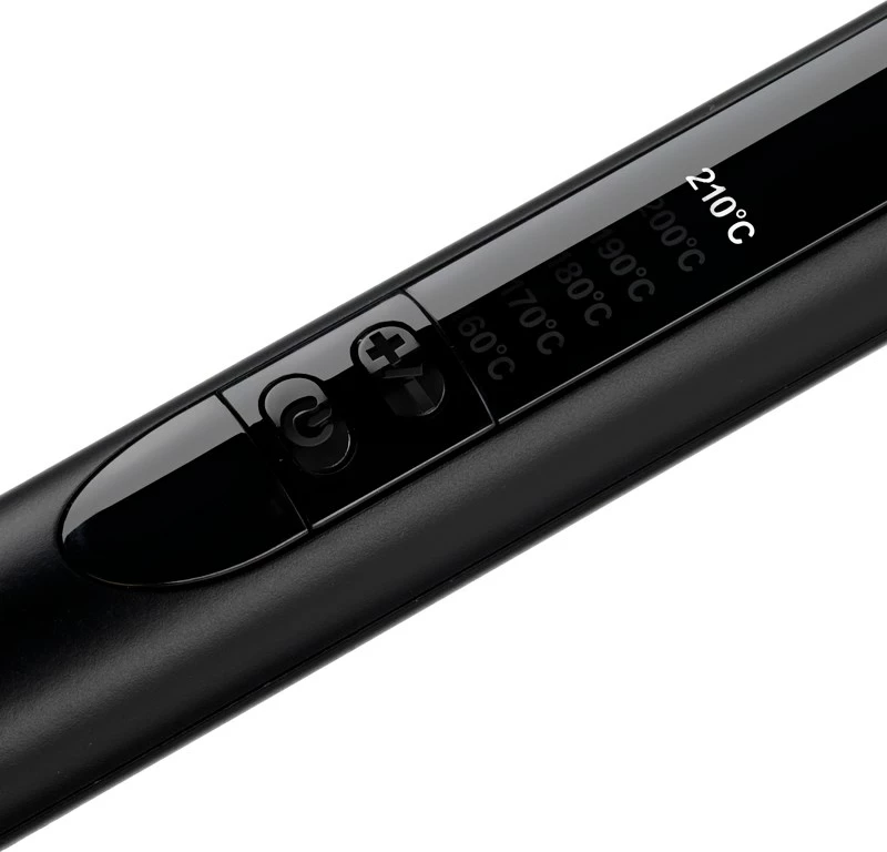 Ravni valj za lase BaByliss C449E za ozke kodre, črno-kopren