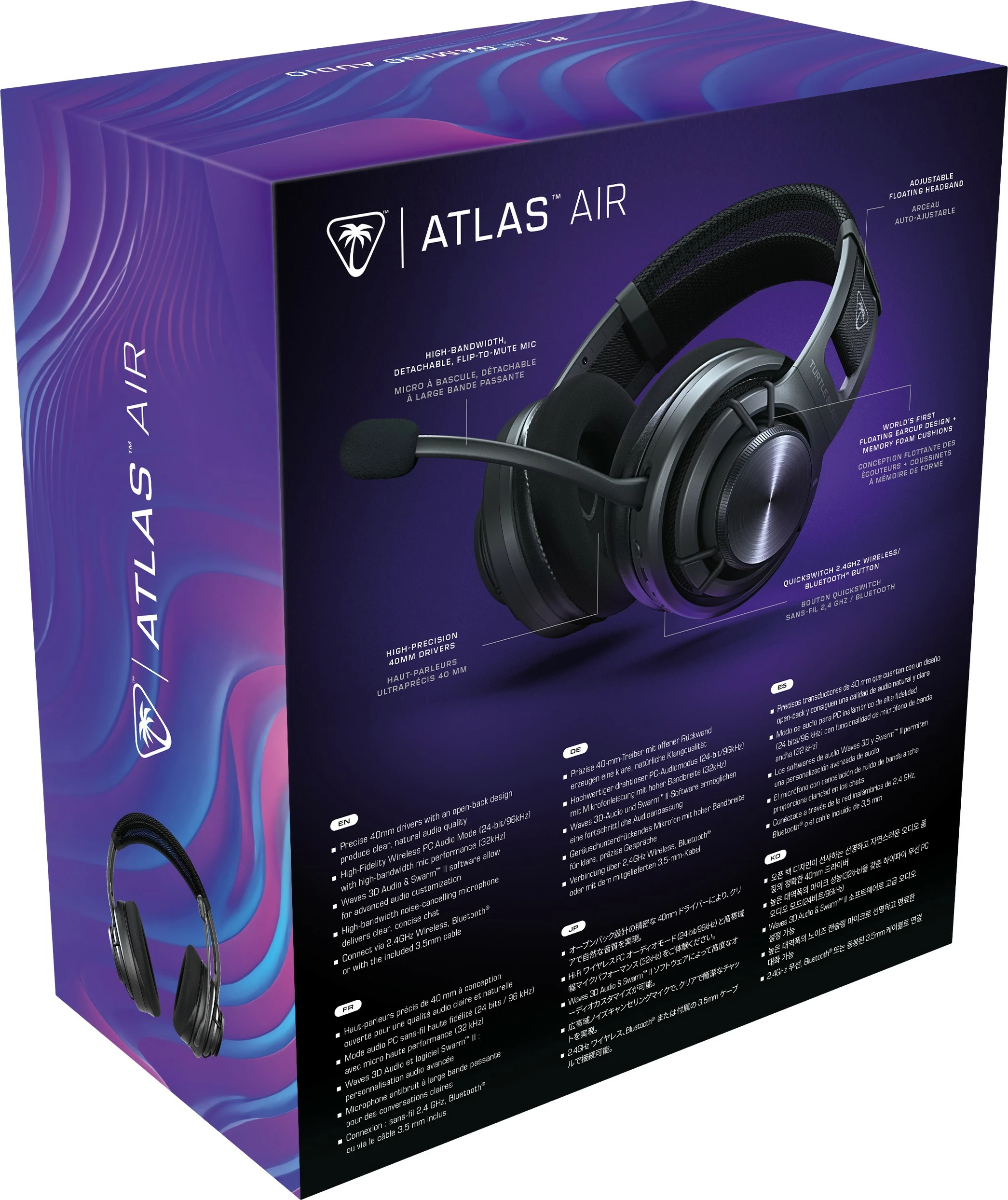 Over-ear slušalke Turtle Beach Atlas Air, črne