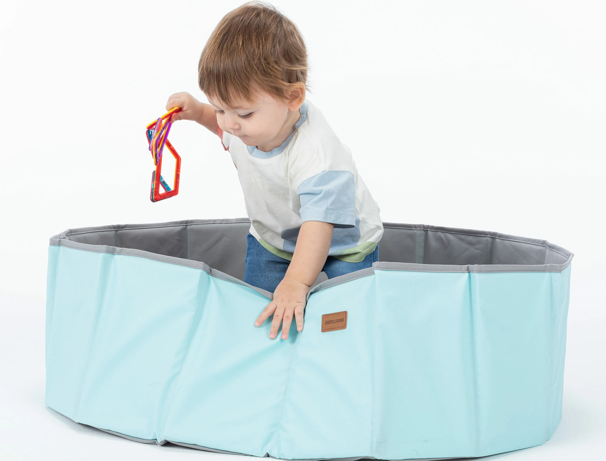 Bazen s kroglicami, mint, Evila Originals, 80 x 80 x 26 cm