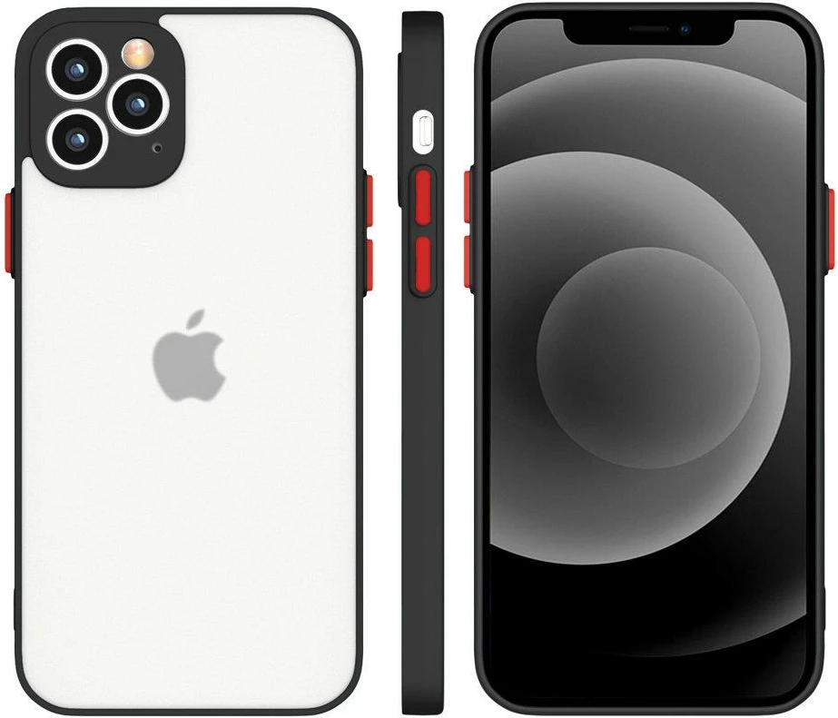 Silikonski ovitek Hurtel Milky Case za Samsung Galaxy S21+ 5G, črn