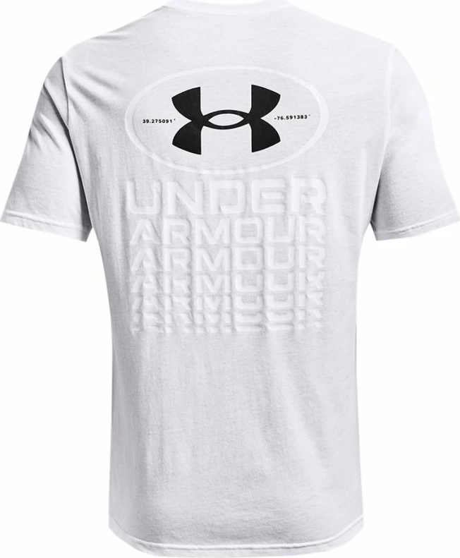 Majica za moške, bela Under Armour 1371264 100