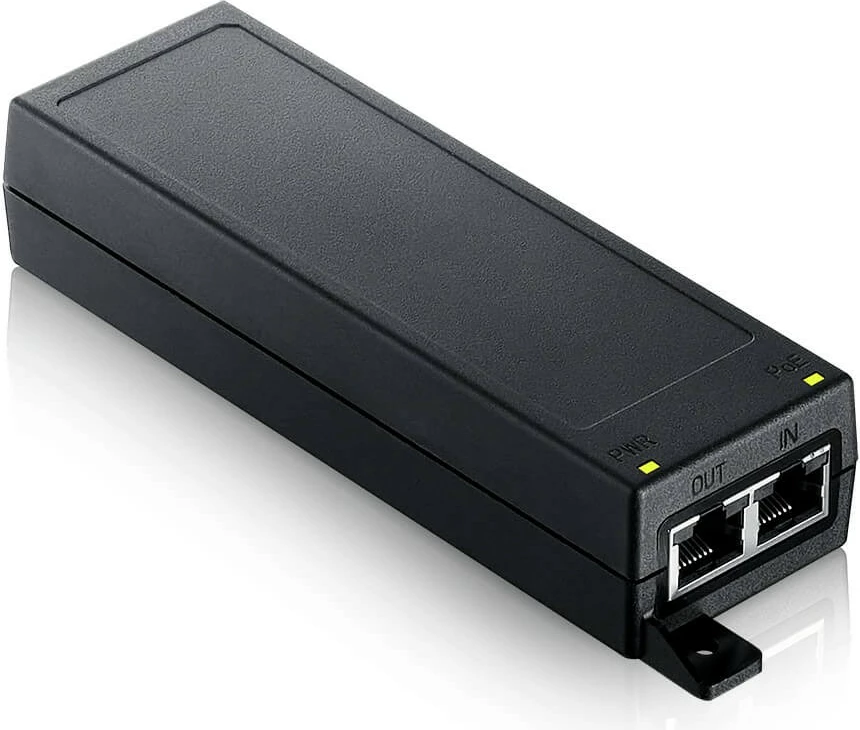 PoE injektor Zyxel PoE12-30W, 2,5 Gbps, 30 W, črn