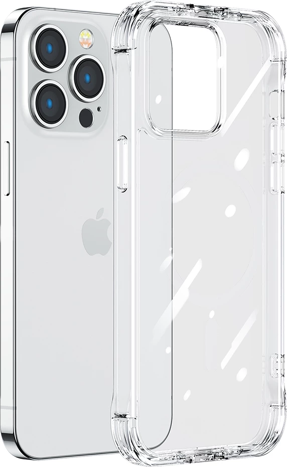 Prozoren ovitek za iPhone 14, Joyroom Defender Series JR-14H1, s držalom