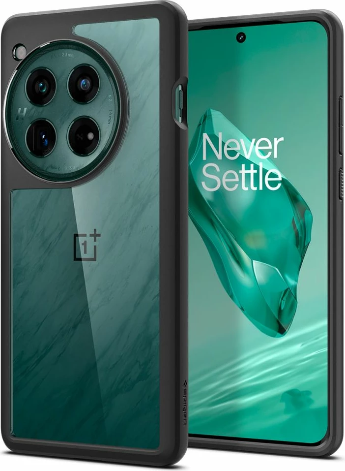 Ovitek Spigen Ultra Hybrid za OnePlus 12, mat črn