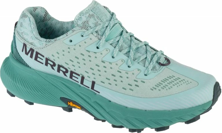 Tekmovalne tekaške atlete, Merrell Agility Peak 5, ženske, zelene