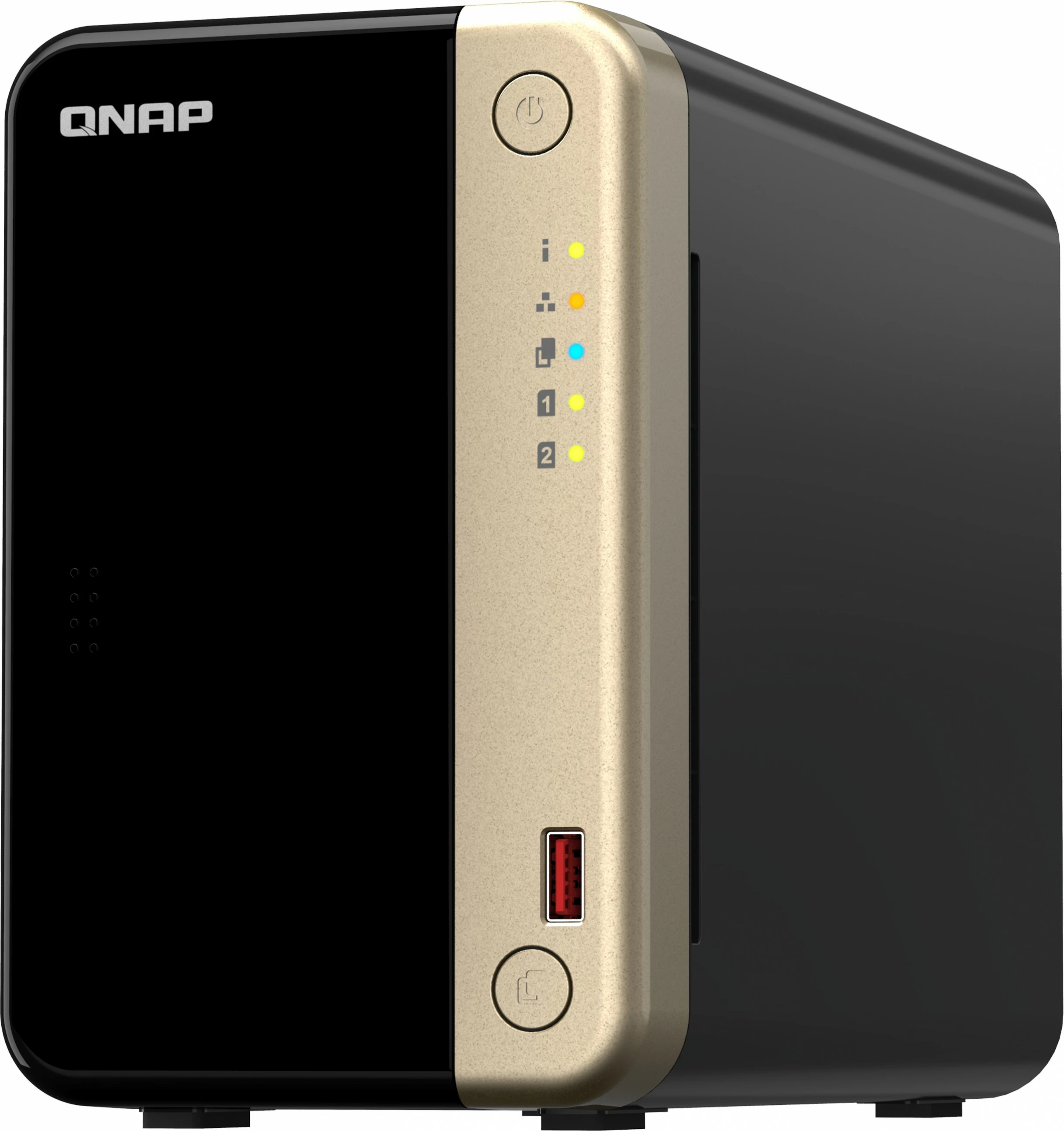 NAS QNAP TS-264, Intel Celeron N5095, 8 GB, stolpni