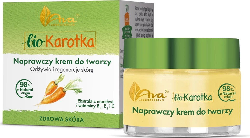 Obnovitvena krema za obraz Bio Carrot Repair, Ava Laboratorium, 50 ml