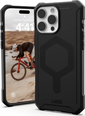 Ovitek UAG Essential Armor MagSafe za iPhone 16 Pro Max, črn
