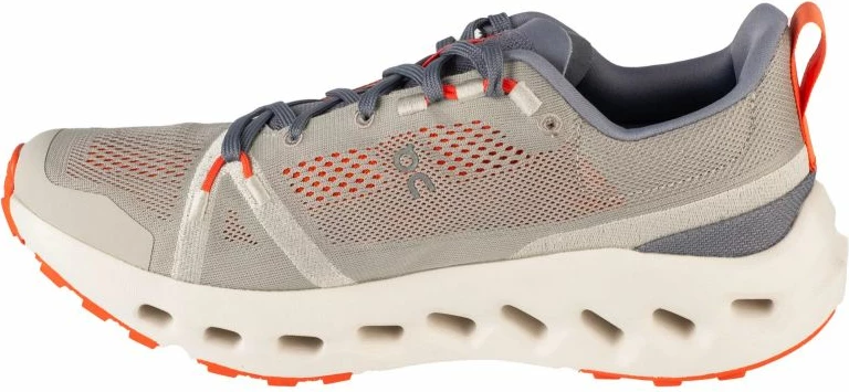 Tekmovalne tekaške superge On Running, Cloudsurfer Trail M, bež/oranžne
