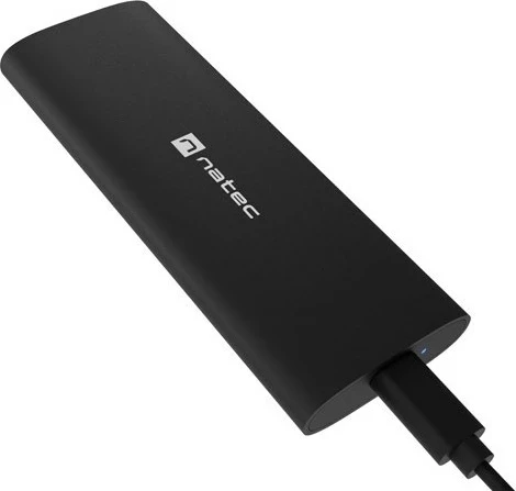 Zunanji ohišje za SSD M.2 NATEC NKZ-2286, USB Type-C, črn