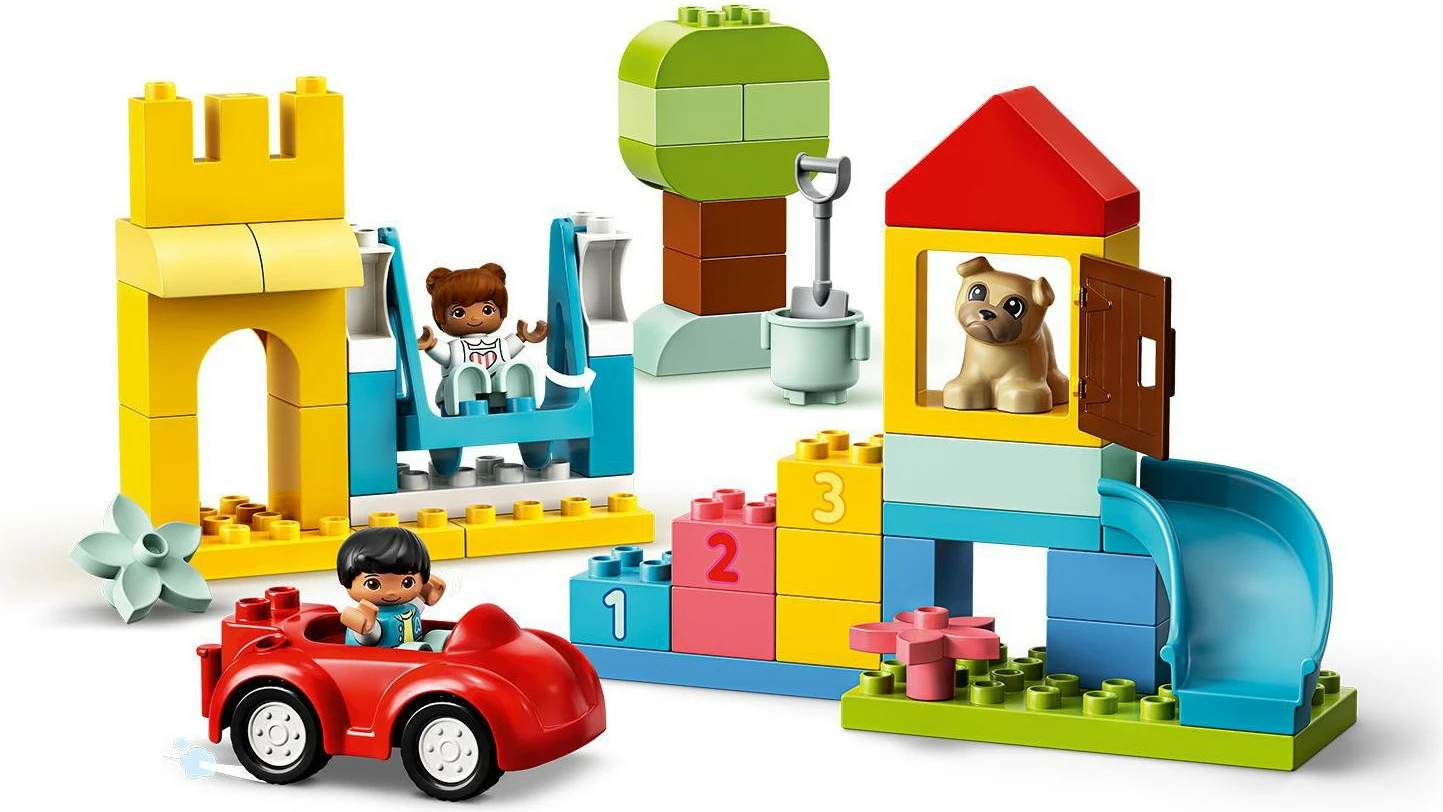Komplet kock LEGO DUPLO Classic Deluxe Brick Box 10914, 85 kosov, večbarven