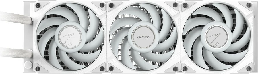 Hladilnik z vodo AORUS WATERFORCE II 360 ICE, 3x120mm ARGB, bel - Gigabyte
