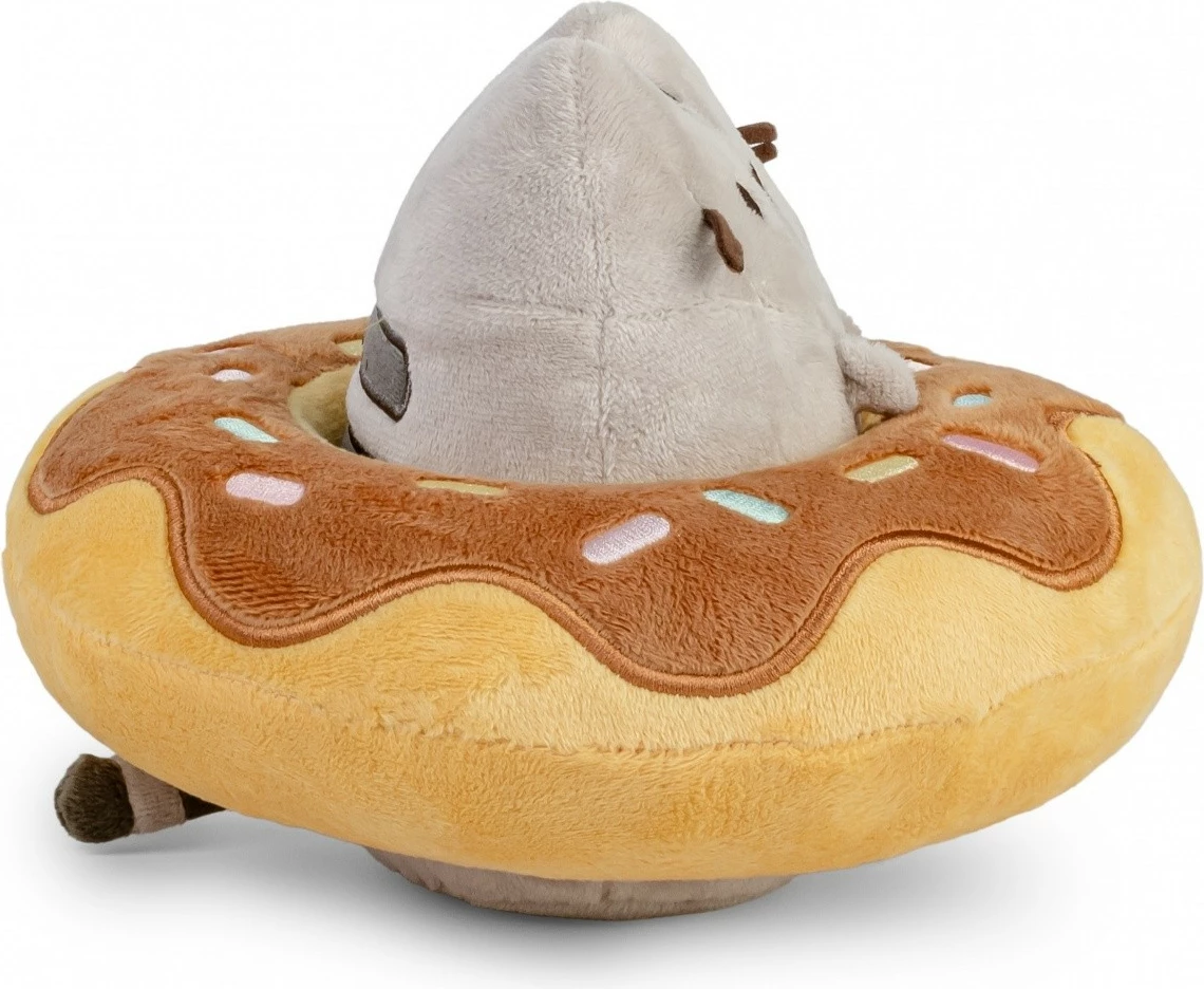 Plišasta maskota Pusheen Daffi P-248, 18 cm, rjava/siva/rumena