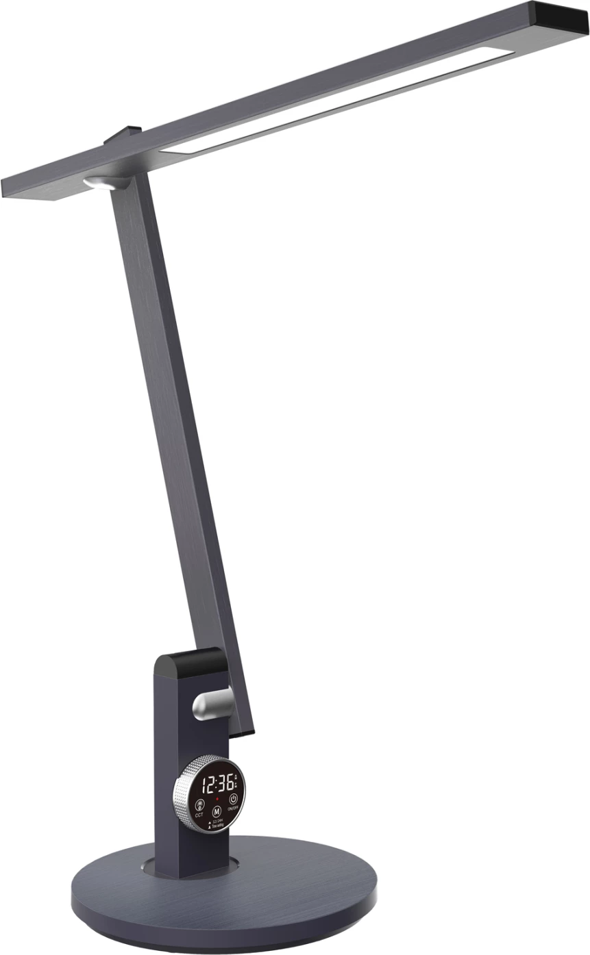 Profesionalna namizna svetilka LED BLAIN PRO FH4445.07 kovinsko siva barva Φ19x49,9Hcm