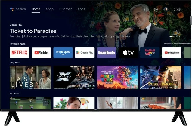 QLED televizor TCL 32S4K, 32", HD Ready, Android TV, HDR10