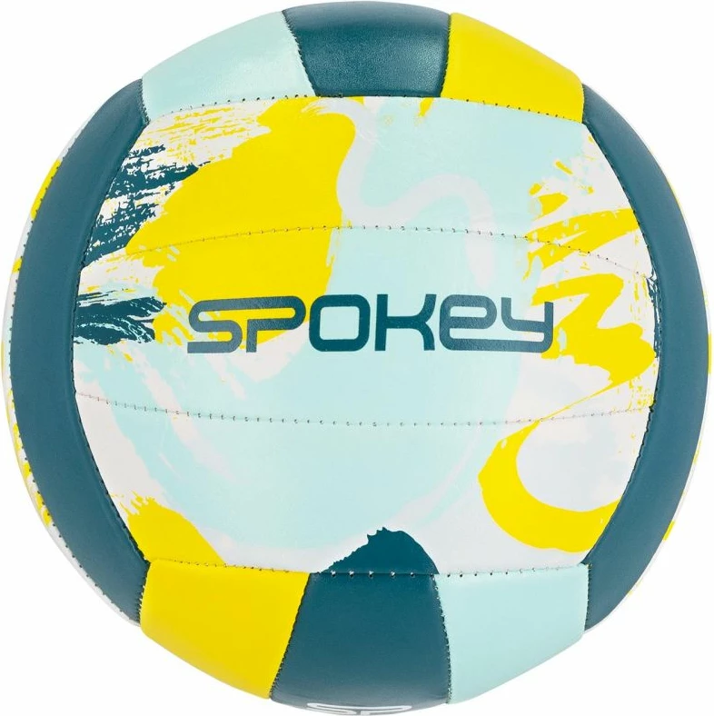 Volejbalna žoga Spokey, za moške in ženske, zelena z rumeno
