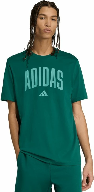 Majica Collegiate Lineage adidas za moške, zelena