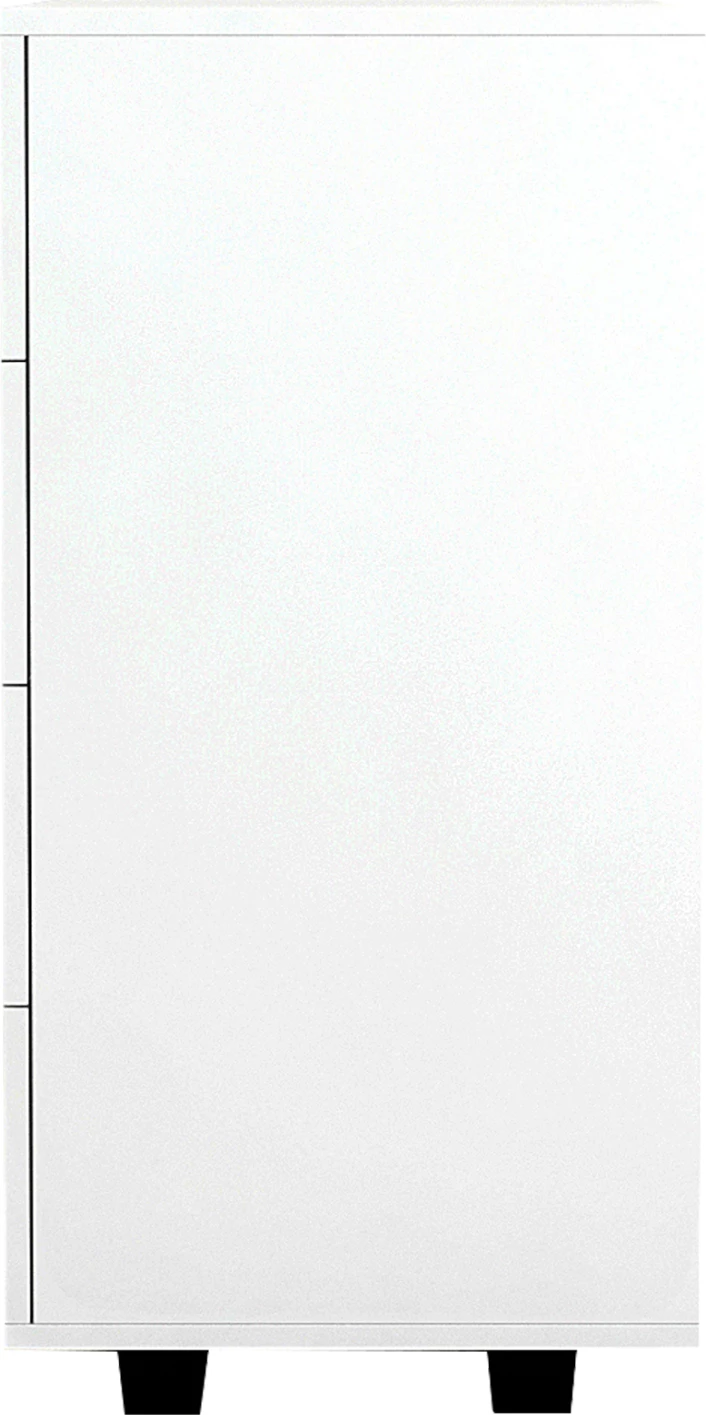 FH8996.03 omara s 4 predali, bela, melamin, 80x40x83H