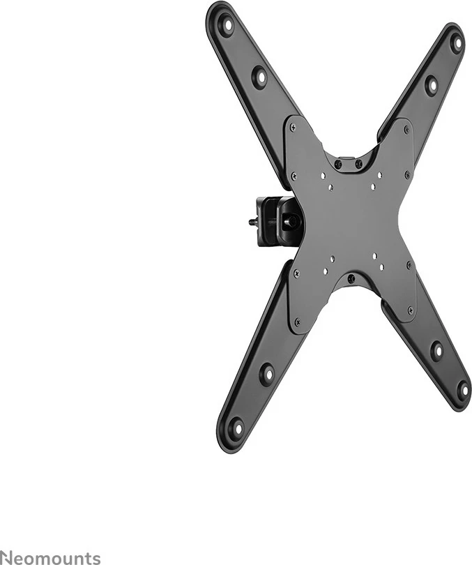 Stenski nosilec za TV Neomounts FL40-430BL14, montaža na drog, 32–55 palcev, jeklo, črn