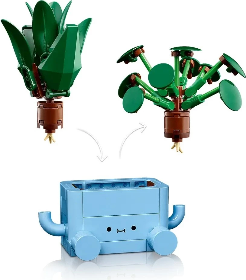 Komplet LEGO BOTANICALS Happy Plants 10349, 217 kosov