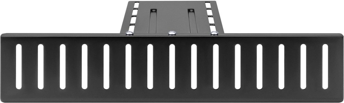 Polični nosilec Maclean NanoRS RS464 za kamero/mikrofon/zvočnik, VESA 100x100, črn