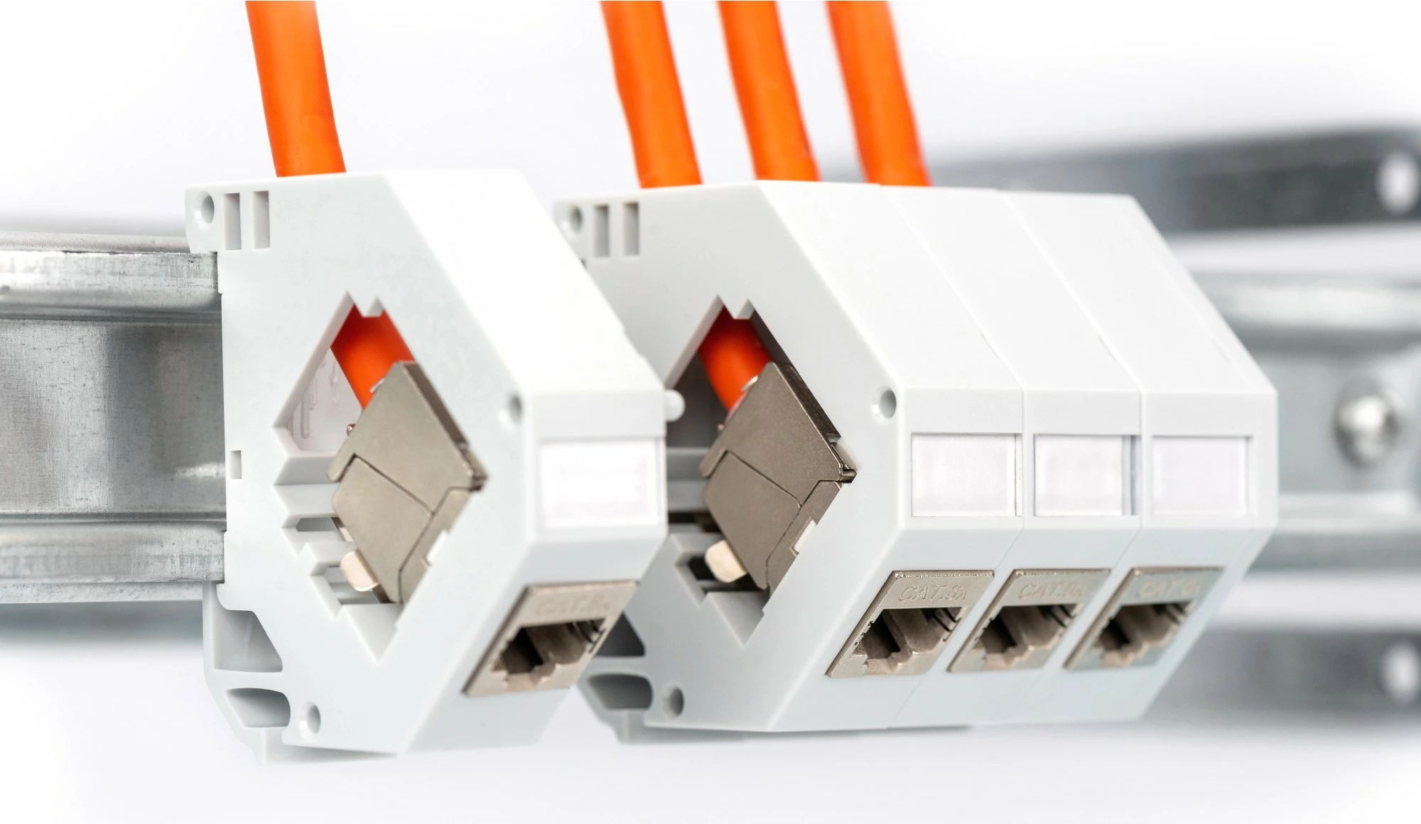 Kabel za omrežje Cat7 S/FTP 50 m, 1200 MHz, oranžen Digitus