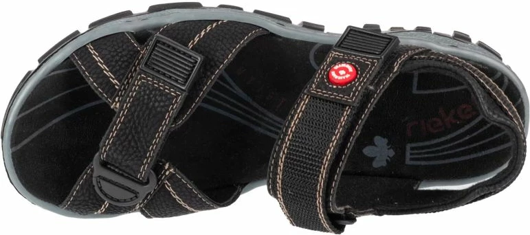 Sandali, črni Rieker