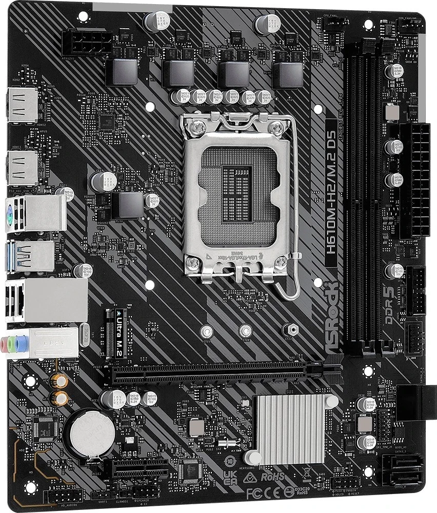 Mikro ATX plošča ASRock H610M-H2/M.2 D5
