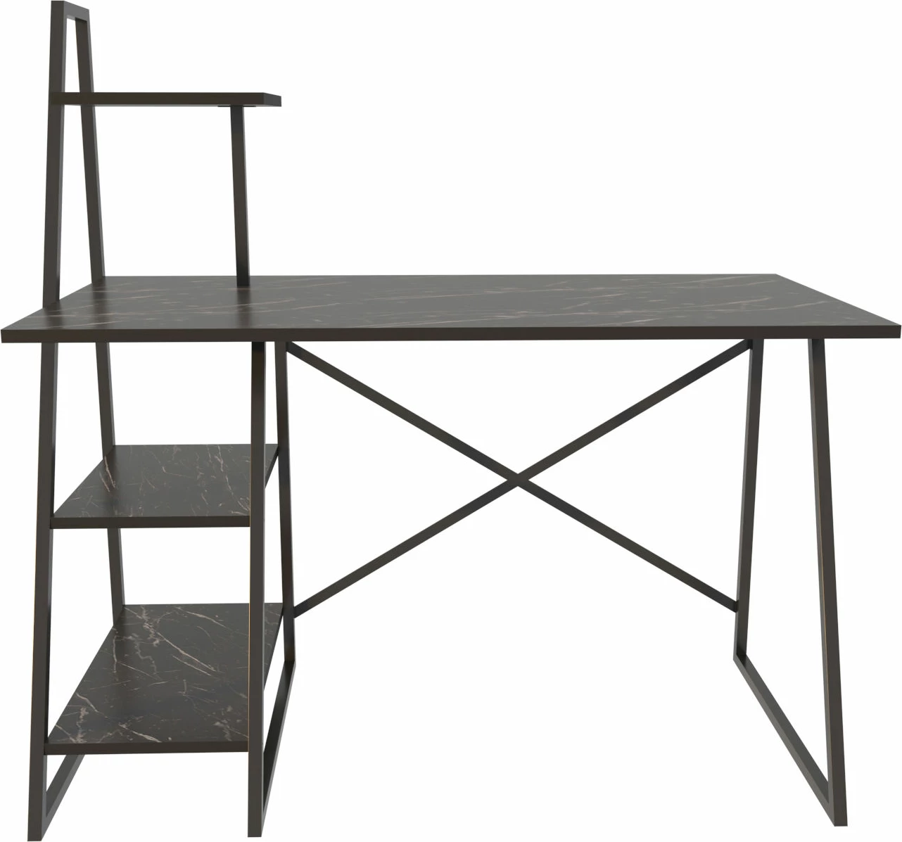 Delovna miza Skye Decor, Admira, črna