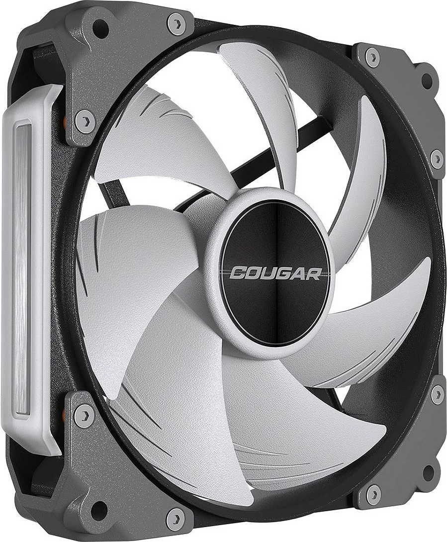 Ventilator za računalniško ohišje 120 mm Cougar Apolar 120 ARGB, 3 kosa, črn