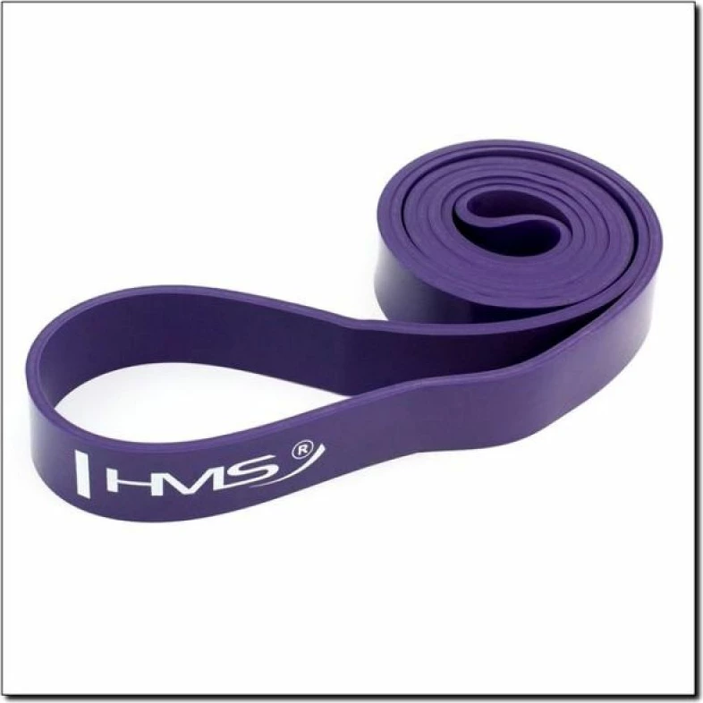 Elastični trak za vadbo GU05, vijoličen, za moške in ženske - HMS