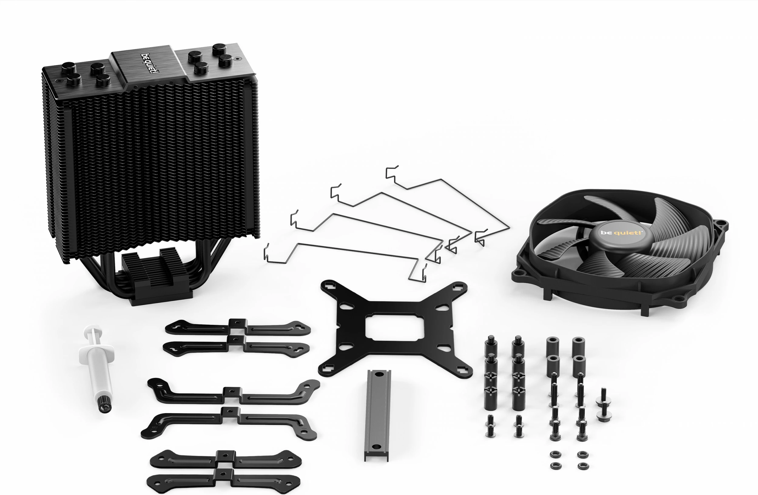 Visokozmogljiv CPU hladilnik be quiet! Dark Rock Slim, 12 cm, 1500 RPM, 11 dB, 23,6 dB, črn