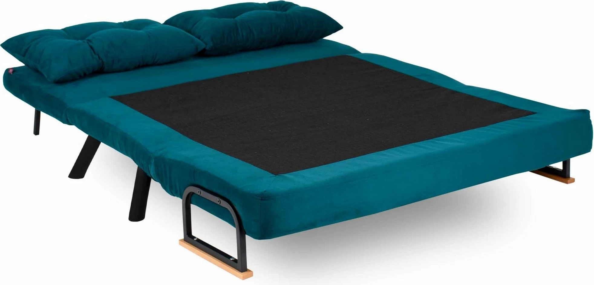 Raztegljiv dvosed Sando, petrolno zelen