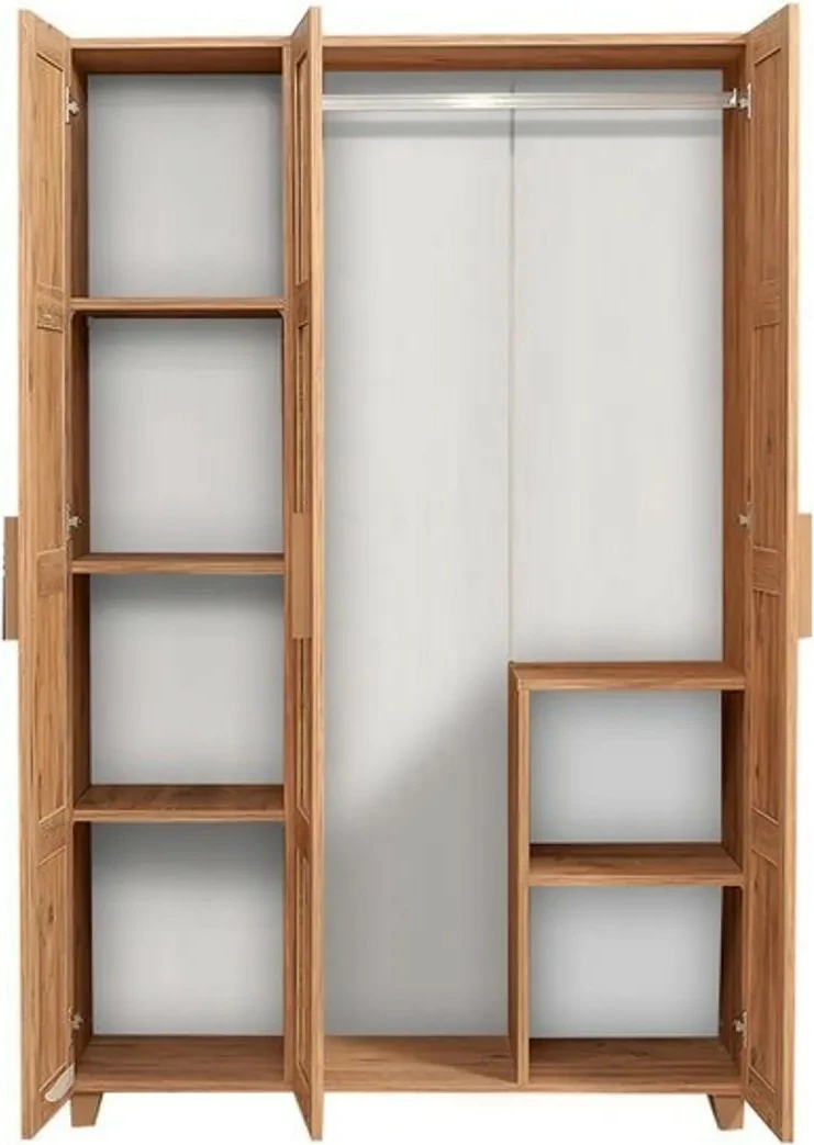 Moderni omarica Leva Hedera Line, Hanah Home, Atlantic Pine in bela