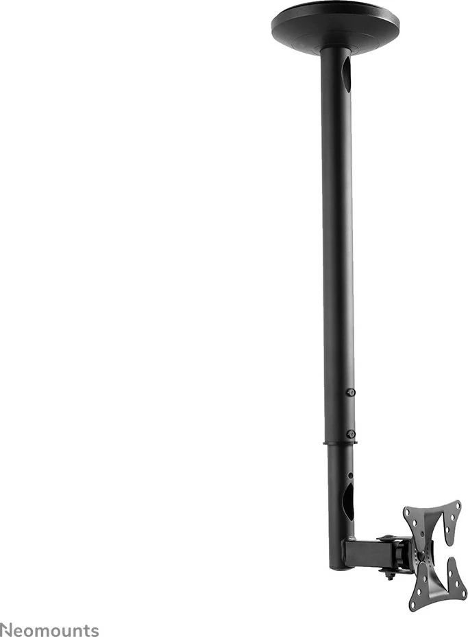 Stropni nosilec za zaslon 10–30", Neomounts Newstar FPMA-C050BLACK, črn